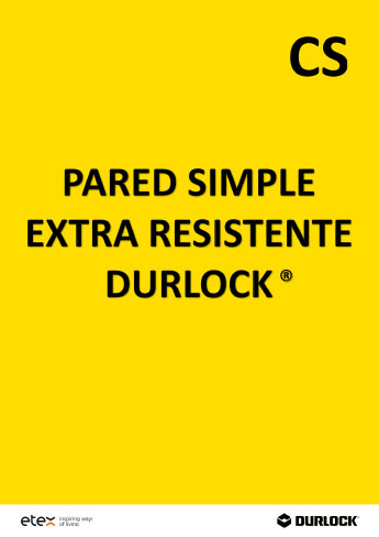 Pared Simple Extra Resistente